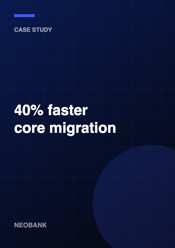 A de-risked, phased core migration